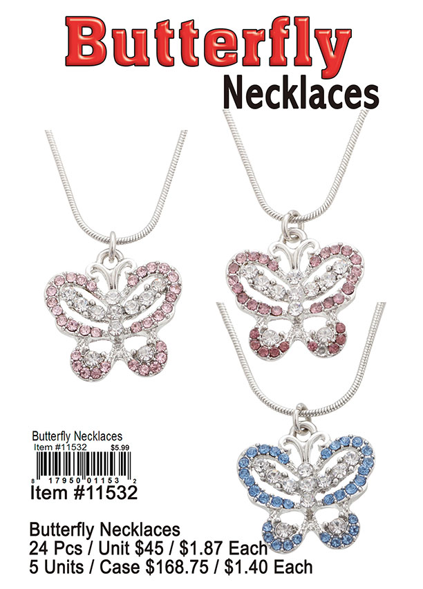 Butterfly Necklaces