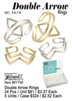 Double Arrow Rings