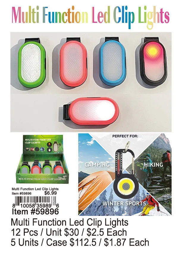 Multi Function LED Clip Lights