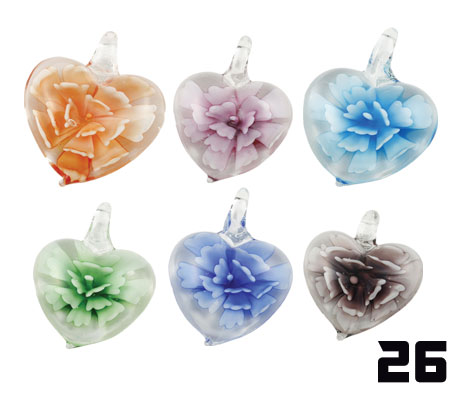 Murano Arte Glass Pendants K26