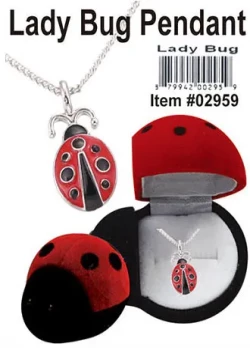 Cuties Lady Bug Pendant