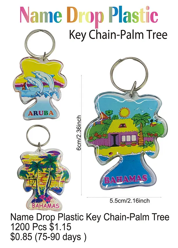 NameDrop-T-Shirt Key Chain