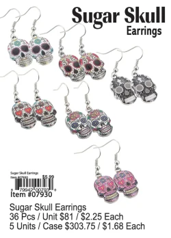 Sugar Skull Earrings