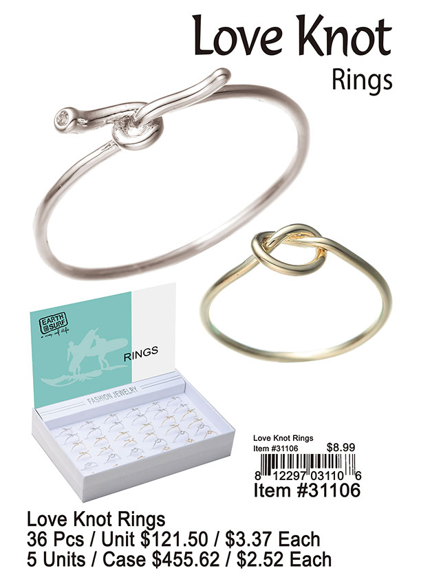 Love Knot Rings