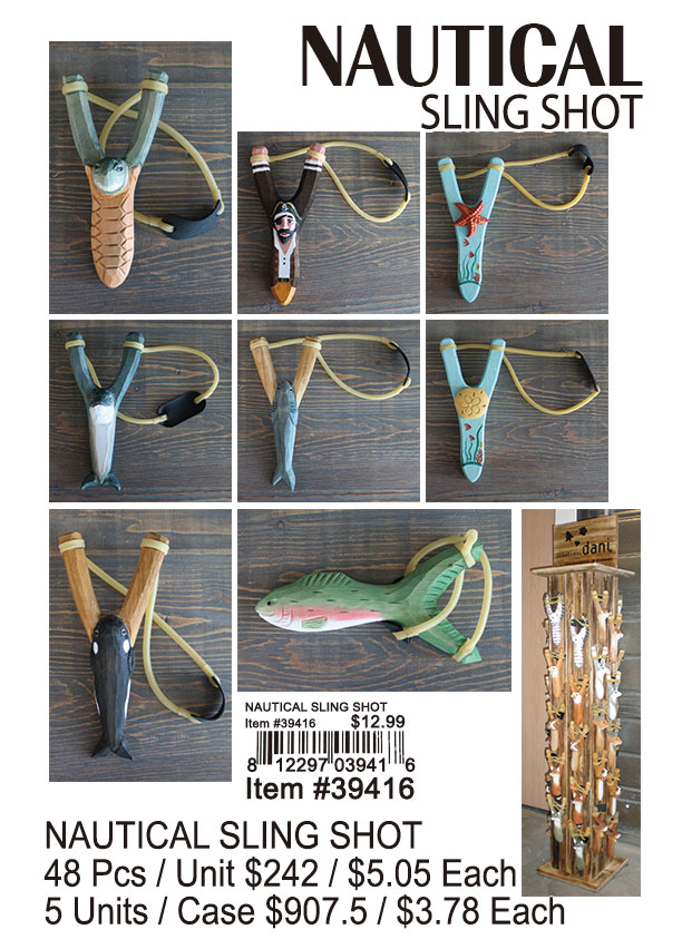 Nautical Sling Shot 48 Pcs.