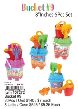 Bucket-9 20 Pcs.