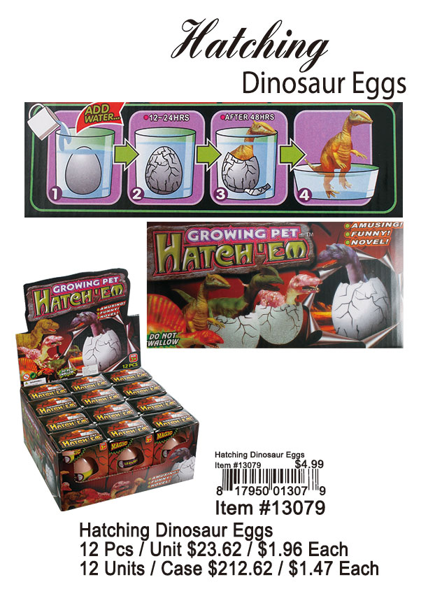 Hatching Dinosaur Eggs