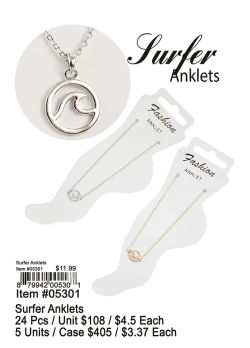 Surfer Anklets