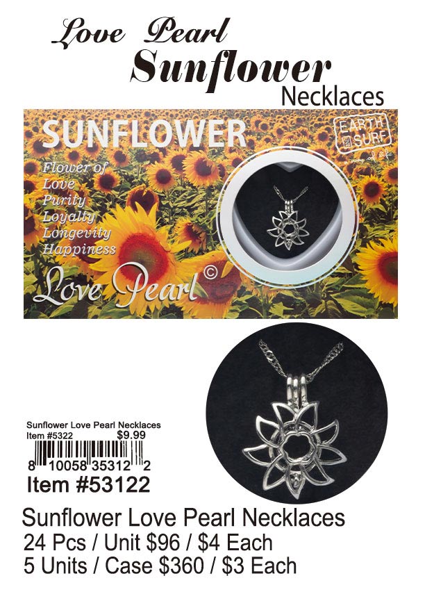 Sunflower Love Pearl 24 Pcs.