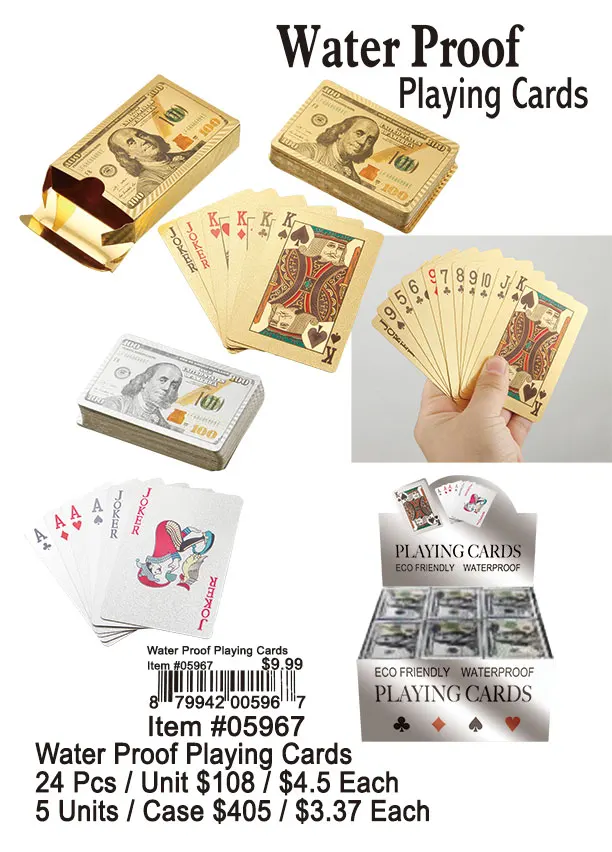 Water Proof Playing Cards