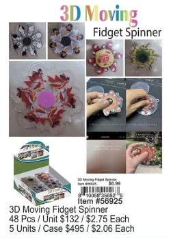 3D Moving Fidget Spinner