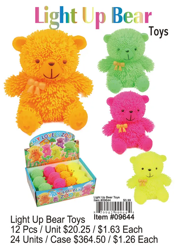 Light Up Bear Toys