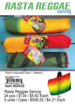 Rasta Reggae Sarong