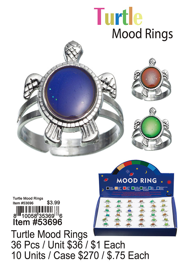 Turtle Mood Rings