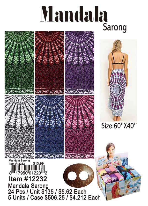 Mandala Sarong