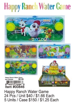 Happy Ranch Water Game 24 Pcs.