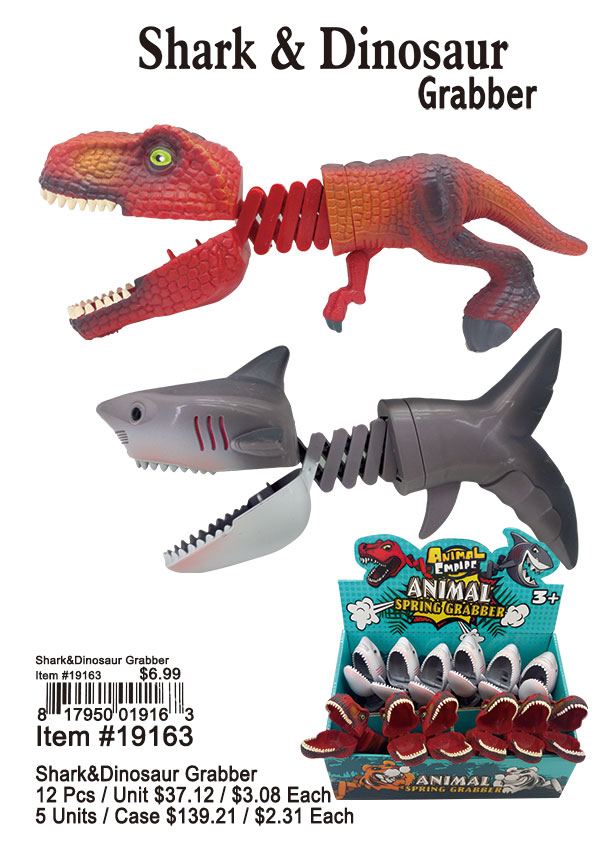 Shark and Dinosaur Grabber