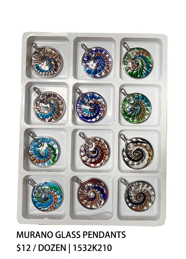 Murano Arte Glass Pendants K210