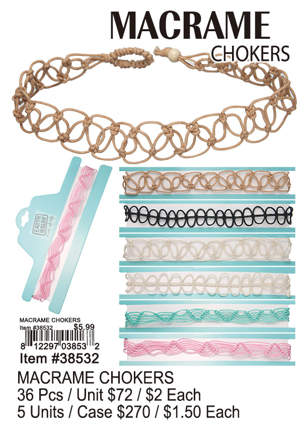 Macrame Chokers