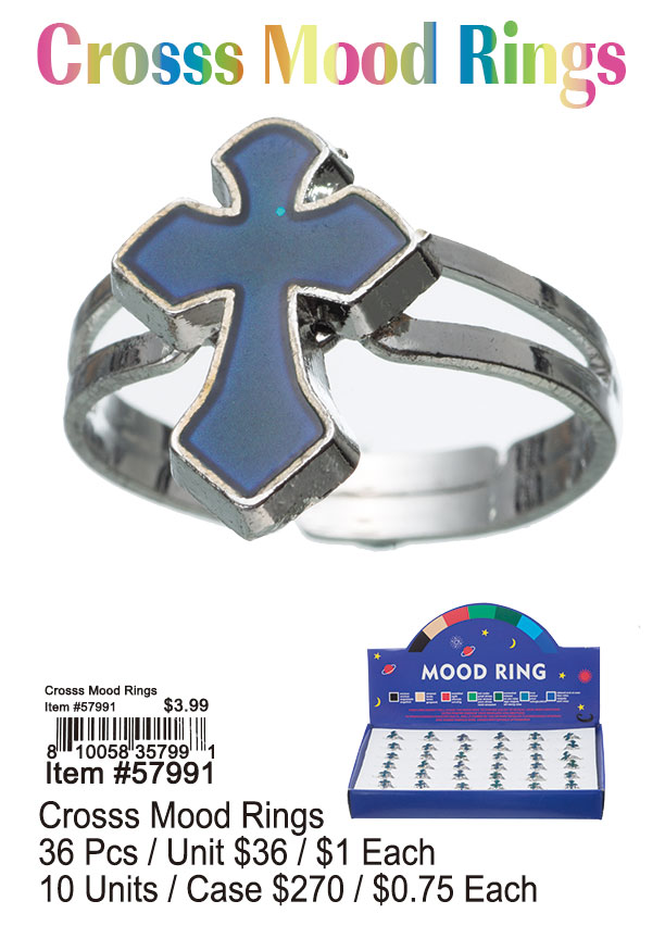 Cross Mood Rings