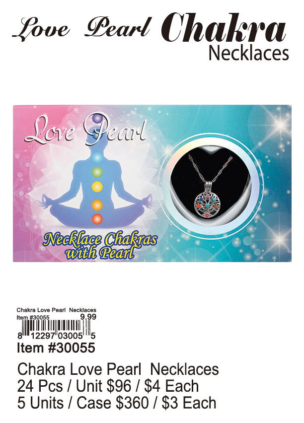 Chakra Love Pearl Necklaces