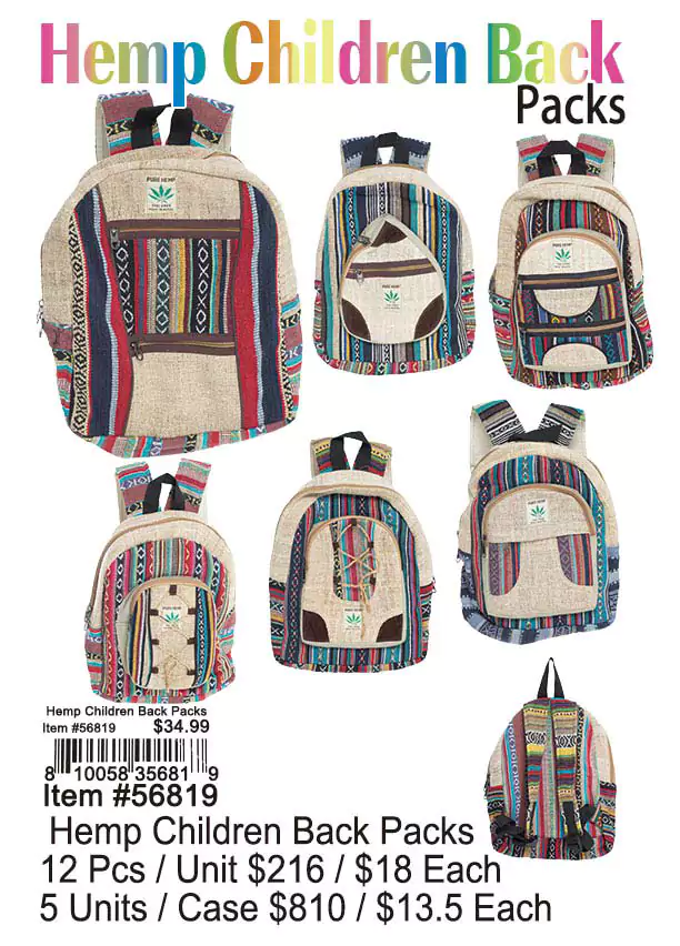 Hemp Children Backpack