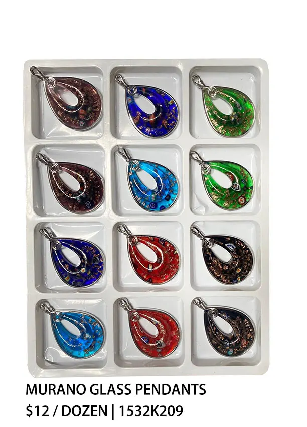 Murano Arte Glass Pendants K209