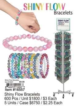 Shiny Flow Bracelets 600 Pcs.