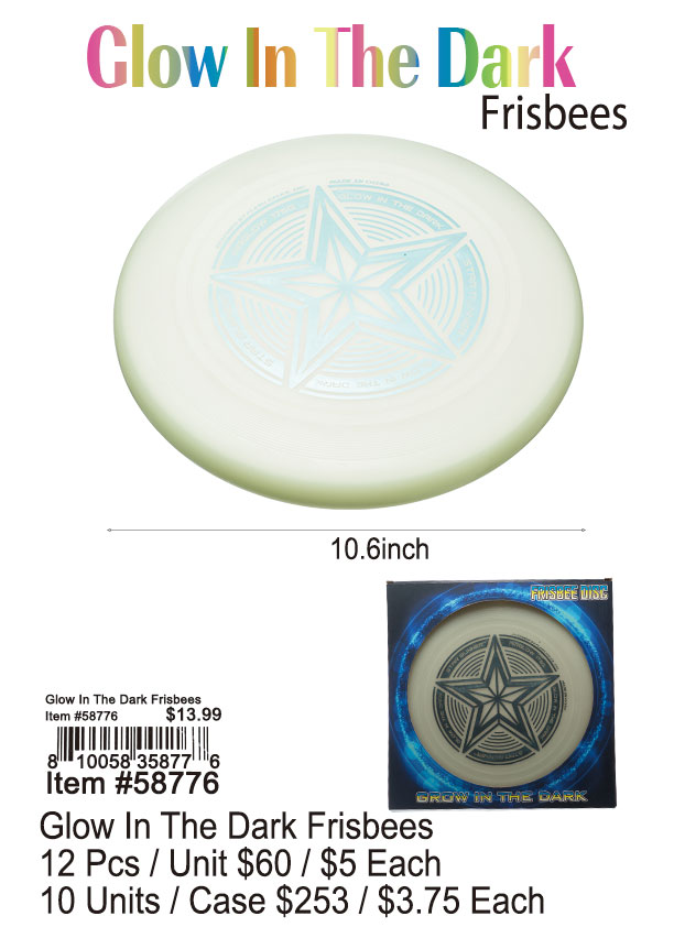 Glow In The Dark Frisbees