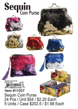 Sequin Coin Purse