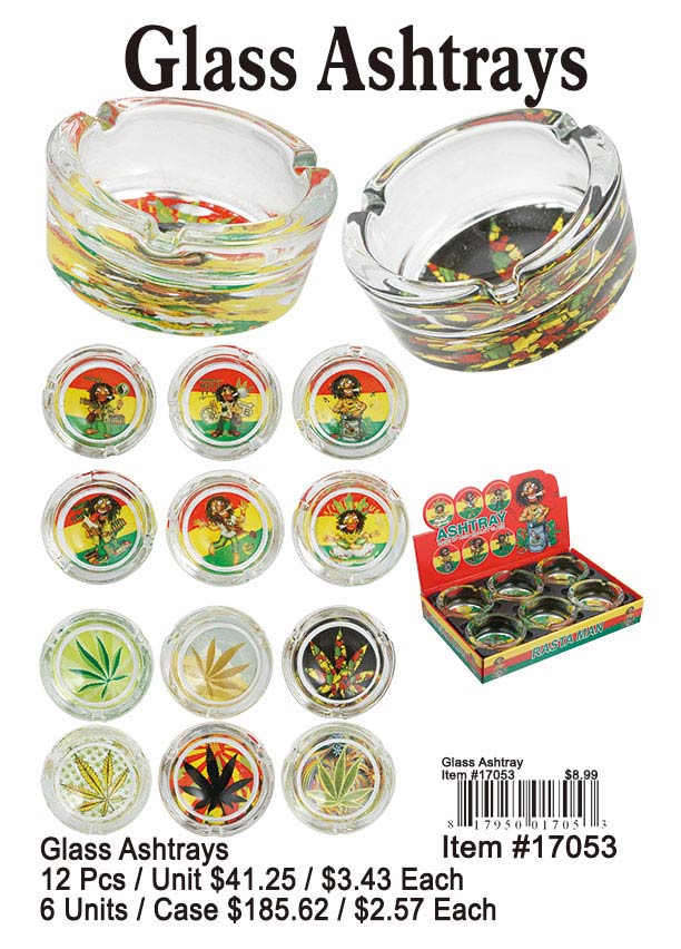 Glass Ashtrays