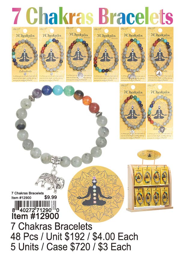 7 Chakras Bracelets