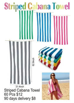 Striped Cabana Towel