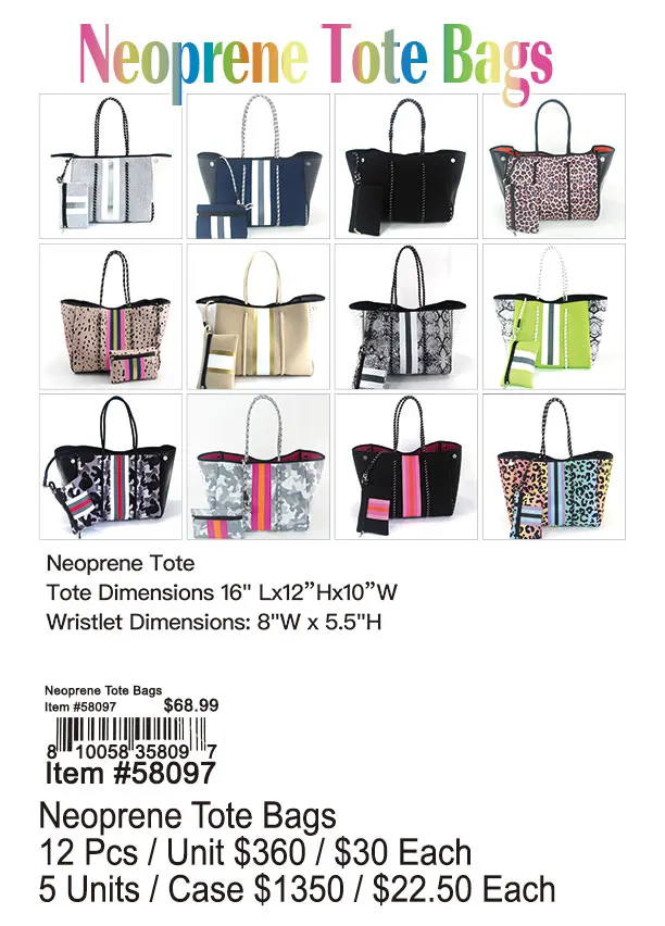 Neoprene Tote Bags