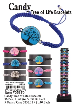 Candy Tree of Life Bracelets