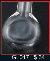 Glass Vials Cognac Bottle (100s)