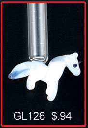 Glass Vials Unicorn (100s)