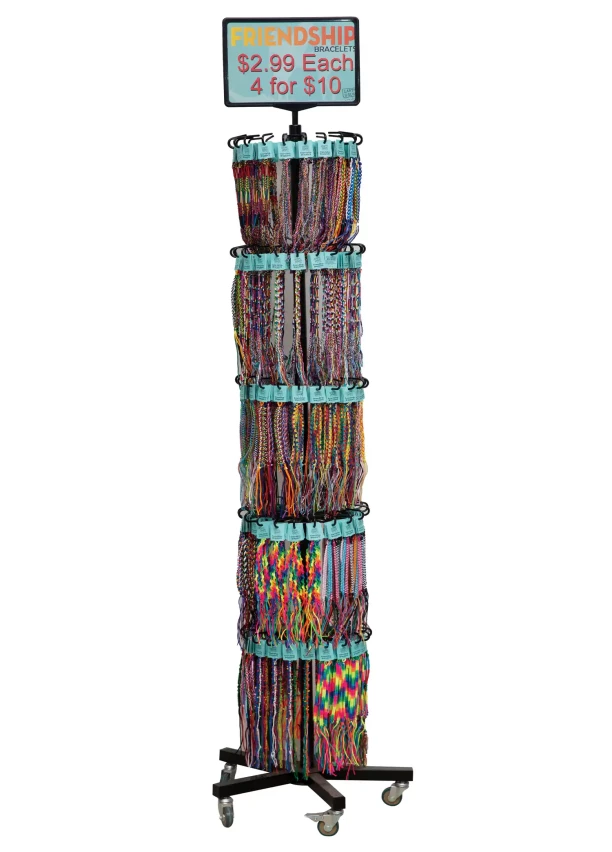 Bulk 1200 pcs Friendship Grande Bracelets with different colors and patterns