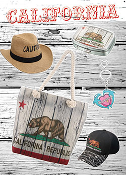 Exclusive California Items Now Available