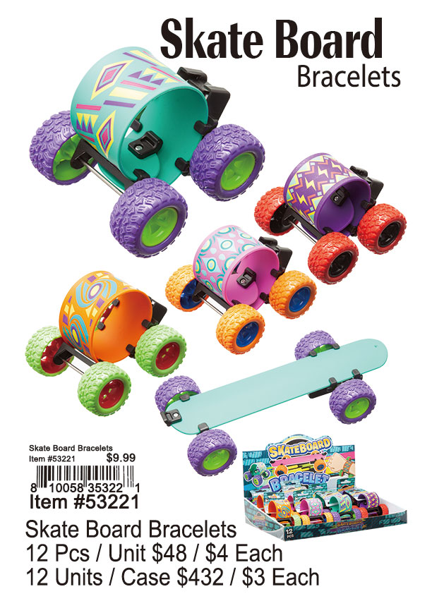 Skate Board Bracelets