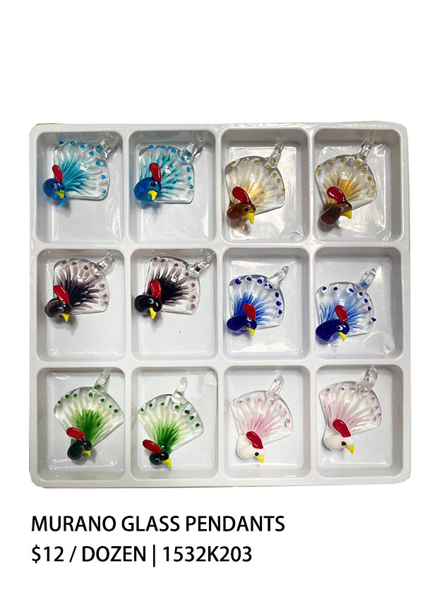 Murano Arte Glass Pendants K203