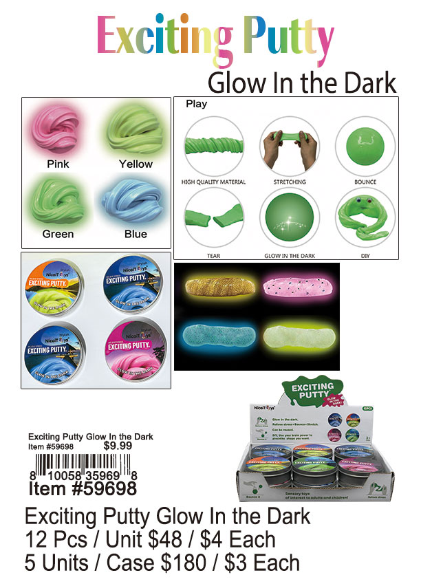 Exciting Putty Glow In The Dark