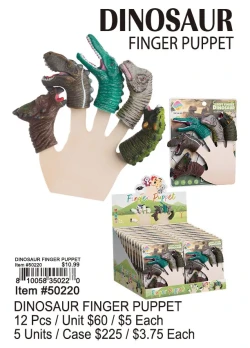 Dinosaur Finger Puppet