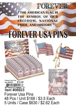 Forever USA Pins